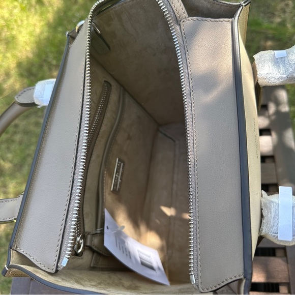 Michael Kors Collection Gracie Small Tote Crossbody Satchel Zip Top Leather Bag - Picture 9 of 15